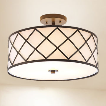Elizabeth Metal LED Flush Mount - JONATHAN Y